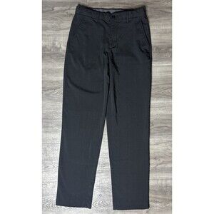 Daniel Hechter Pants Mens Black 30x30 Pockets Stretch Dress Slacks Made In India